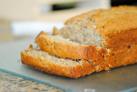 banana bread, from scratch.