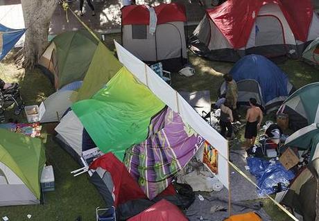 Occupy LA physically disbanded; but movement lives on