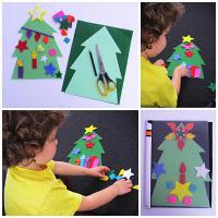 Felt Christmas Tree Craft Tutorial