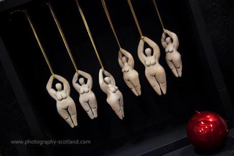 Photo - Karen James's 'Mudflail Ceramics' craft stall at Ingliston, Edinburgh, Scotland