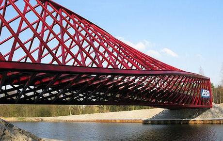 The Twist Bridge Over The Vlaardingse Vaart, The Netherlands