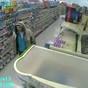 A security camera captured footage of a man who robbed the Blake Road Walgreens on Sunday.