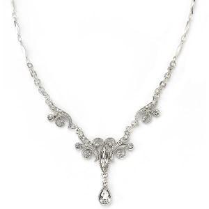crystal bridal necklace