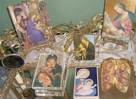 Madonna Con Gesu Bambino and Icons