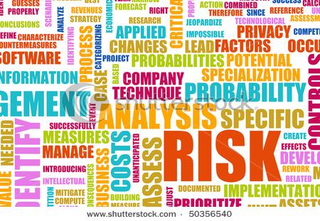 stock photo : Risk Analysis Concept Word Cloud as Background