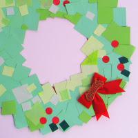 DIY Christmas Wreath Craft