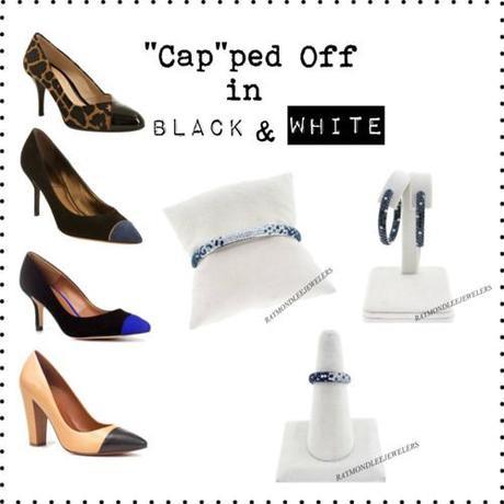 Tuesday Shoesday: Capped Off in Black & White