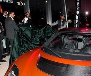 SWIZZ BEATZ unveils the new Lotus Evora GTE
