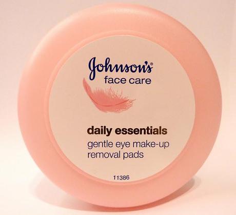 Johnson Face Care Eye Make Up Remover Pads