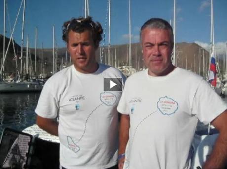 video Facing The Atlantic Log Book: The first 48 hours on the Atlantic