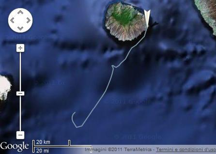 dec7-2 Facing The Atlantic Log Book: The first 48 hours on the Atlantic