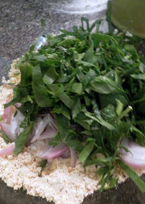 Spinach Pakoras - Add veggies