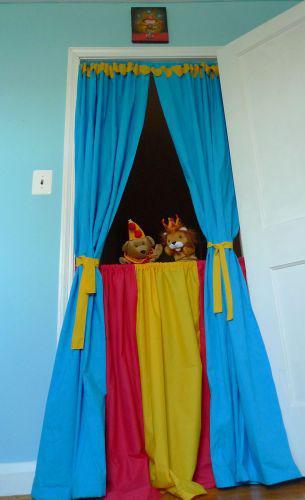 Homemade Puppet Theater