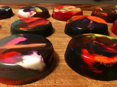 Explore Art: DIY Chunky Melted Crayons