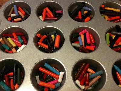 Explore Art: DIY Chunky Melted Crayons