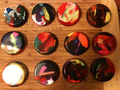 Explore Art: DIY Chunky Melted Crayons