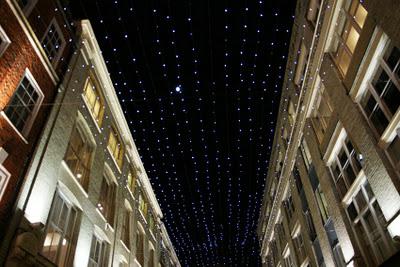 London Christmas lights