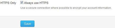 Twitter HTTPS Setting, Secure Browsing