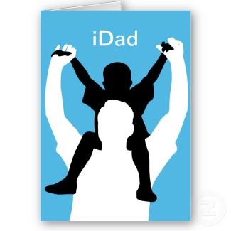 iDad Funny Father's Day Card card