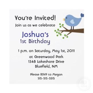 first birthday party invitation invitation