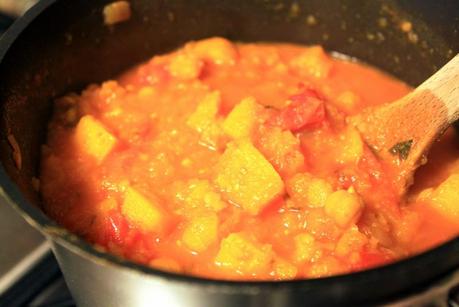 Butternut Squash and Chickpea Curry