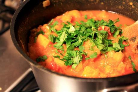 Butternut Squash and Chickpea Curry