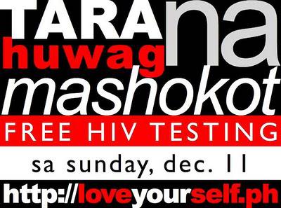 Love yourself. Get tested. Make it this Sunday.