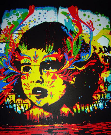 Stinkfish — Iridescent Quetzal Girl Print