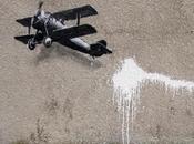 Banksy Biplane Loveheart Liverpool