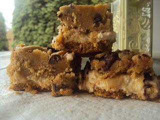 Cheesecake Cookie Dough Bars!