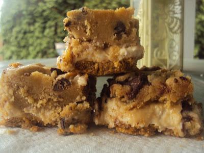 Cheesecake Cookie Dough Bars!