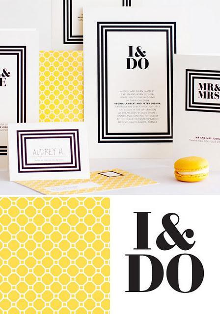 2012 Wedding Paper Trend Watch #3: Font Design