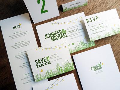 2012 Wedding Paper Trend Watch #3: Font Design