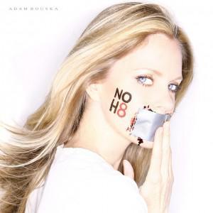 Carrie Preston Joins other True Blood Ladies to Support NOH8 campaign