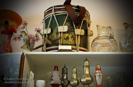 Brownsburg, Indiana Total Recall Antiques 1880's British Soldier's Drum