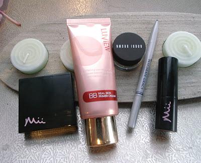 FOTD using Mii Cosmetics