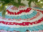 Crafted Sparrow: Days Christmas Ruffled Tree Skirt