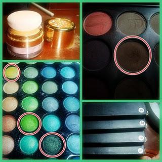 Green: Makeup for morena