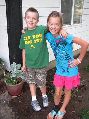 First Day of Second and Fourth Grades