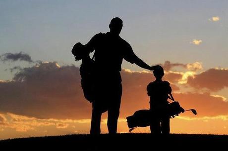 Family golf