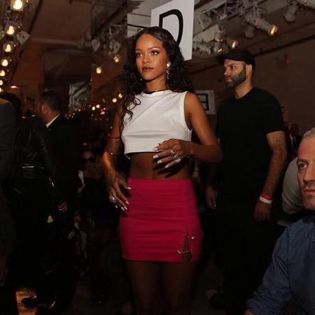 Rihanna Out In About In New York