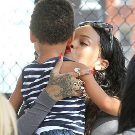 Rihanna Out In About In New York