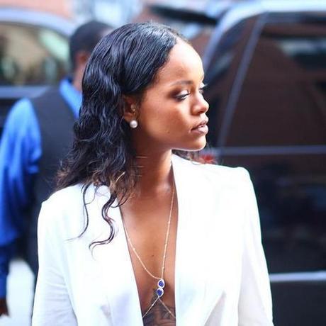 Rihanna Out In About In New York