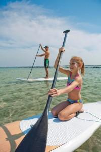 Stand-up Paddleboarding is fun for the entire family