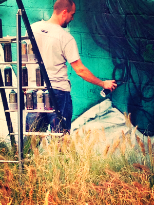 Graffiti Artists at work