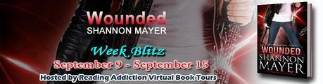 Wounded by Shannon Mayer< Book Blitz with Excerpt