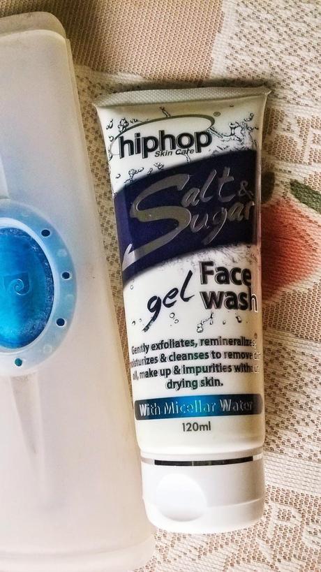 Hiphop Skin Care Salt & Sugar Gel Face Wash with Micellar Water Review