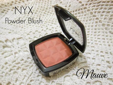 NYX Powder Blush Mauve (PB13) : Review, Swatch, FOTD