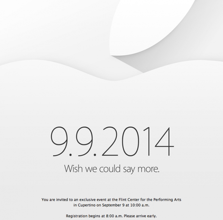 apple 2014 event invite