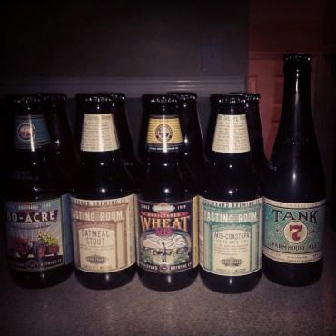 12 pack sampler plus #tank7 in NJ! #craftbeer #beertography #njcb @Boulevard_Beer